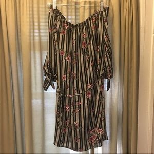 Off the shoulder dress